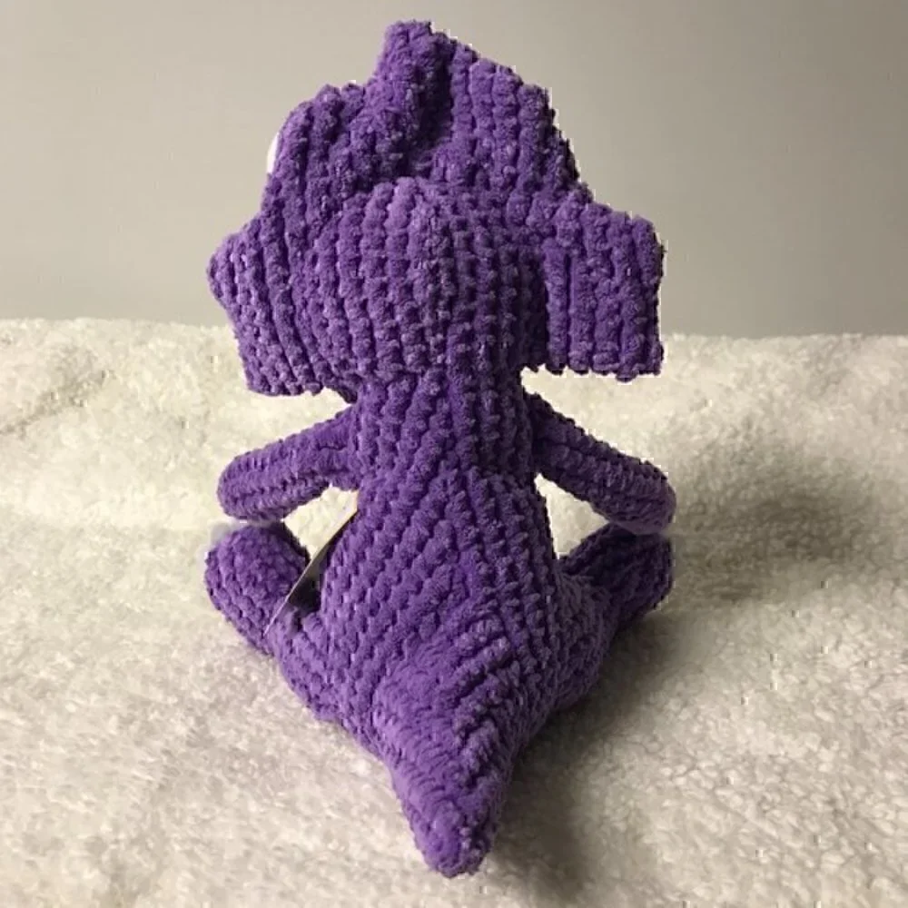 Manhattan Toy Dinoz Cera Jr. Dinosaur Chenille Soft Plush Toy - Picture 3 of 4